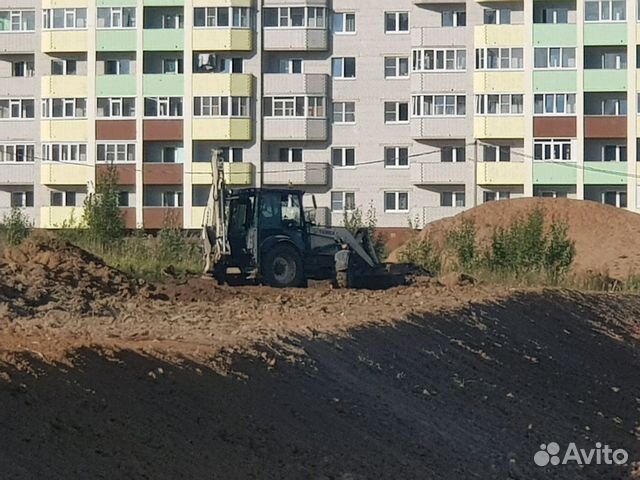 Экскаватор-погрузчик Мощный Гидромолот трактор
