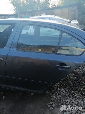 Дверь задняя левая шкода октавия А5