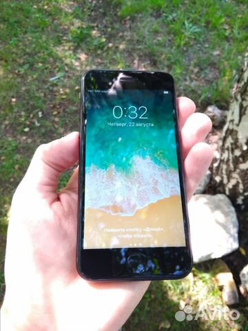 iPhone 7 черный на 32 Гб