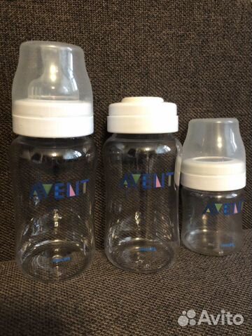 Бутылочки avent classic новые и б/у Бутылочки avent classic новые и б/у