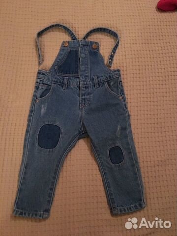 Джинсовый комбинезон Zara BabyGirl Джинсовый комбинезон Zara BabyGirl