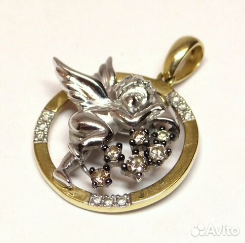 Золотой кулон SL 