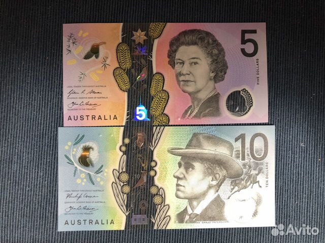 Австралийский доллар, Новая Зеландия. UNC Пресс
