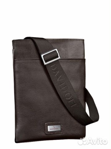 Унисекс сумка Davidoff Flat Postino кожа оригинал