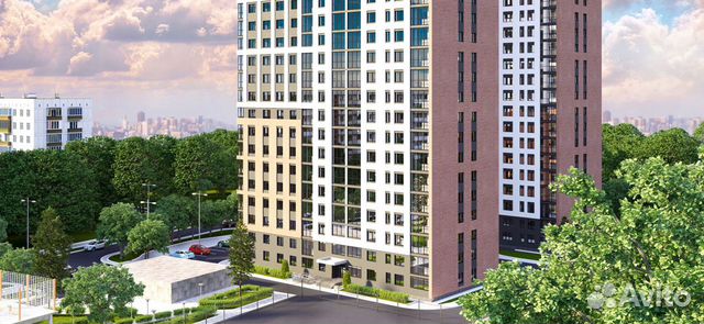 2-к квартира, 35.8 м², 24/26 эт.