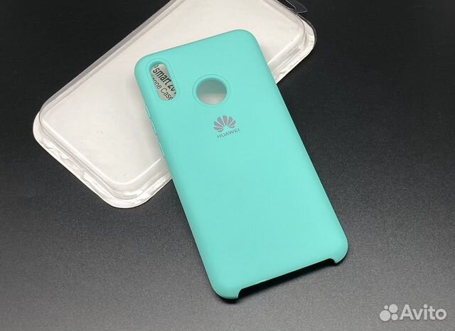 P Smart 2019 / 10 Lite Чехол Мятный Silicone