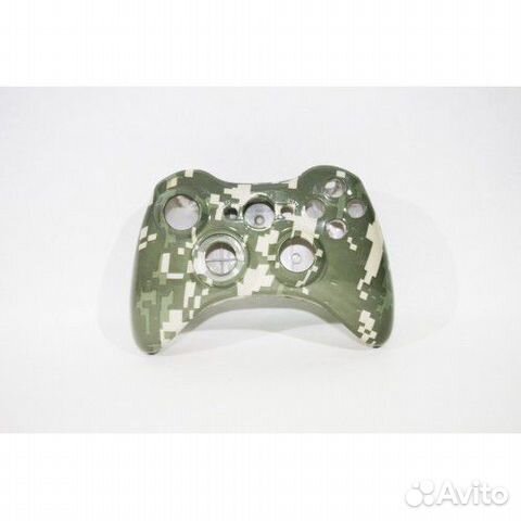 Корпус для геймпада Xbox 360 (зелено-бежевый камуф Корпус для геймпада Xbox 360 (зелено-бежевый камуф
