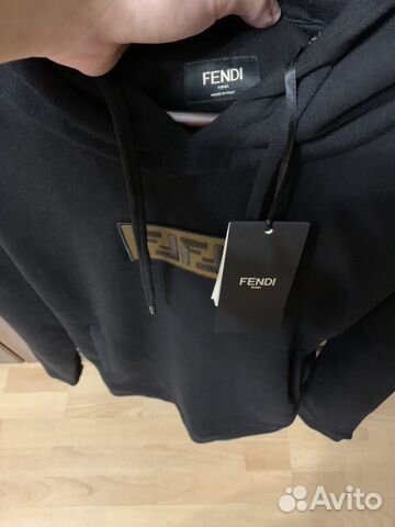 Fendi box logo hoodie Fendi box logo hoodie