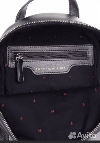 Новый рюкзак Tommy Hilfiger+ серебряные серьги в п