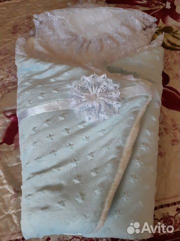 Конверт зимний на выписку