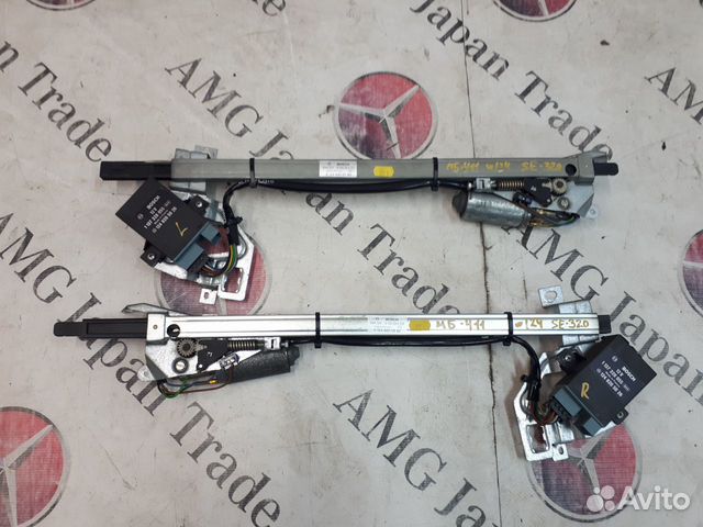 Механизм ремней на Mercedes-Benz W124 CE купе