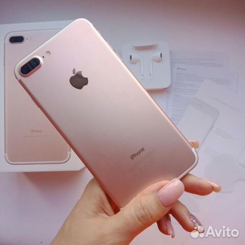 iphone 7 plus rose 256gb usado