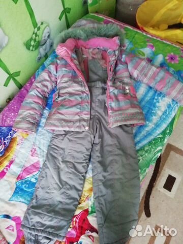 Лыжный костюм на девочку