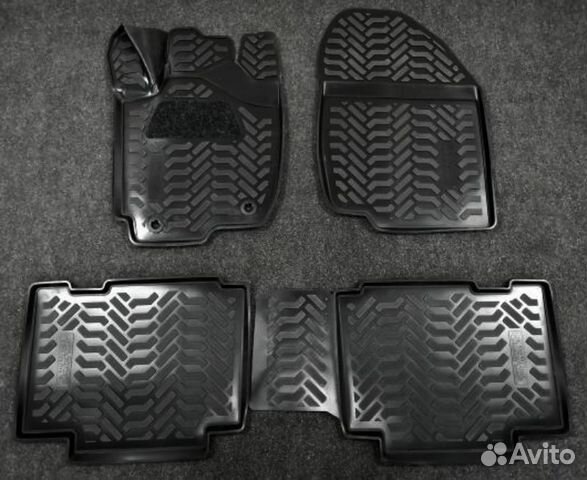 Коврики Toyota RAV4 (с 2019-наст.время) салон 3D Коврики Toyota RAV4 (с 2019-наст.время) салон 3D