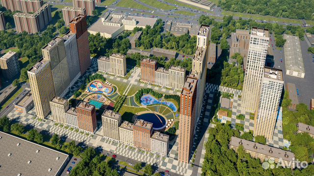 1-к квартира, 37.6 м², 43/45 эт. 1-к квартира, 37.6 м², 43/45 эт.