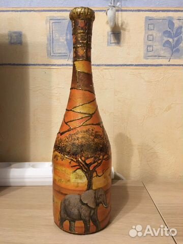Декоративная бутылка