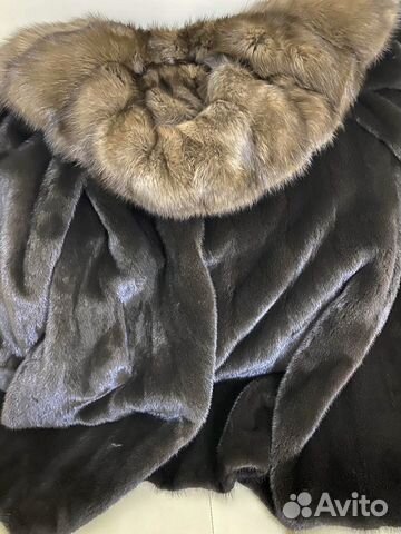 Шуба норка black mink 42-44