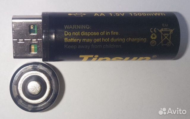 Перезаряжаемый аккумулятор аа 1.5V Li-ion 1000 mAh Перезаряжаемый аккумулятор аа 1.5V Li-ion 1000 mAh