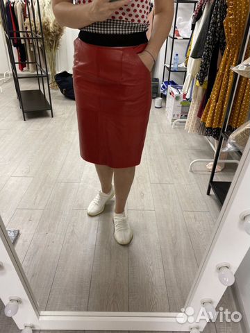 Юбка кожаная Юбка кожаная