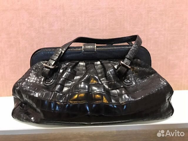 Сумка крокодиловая Giorgio Armani