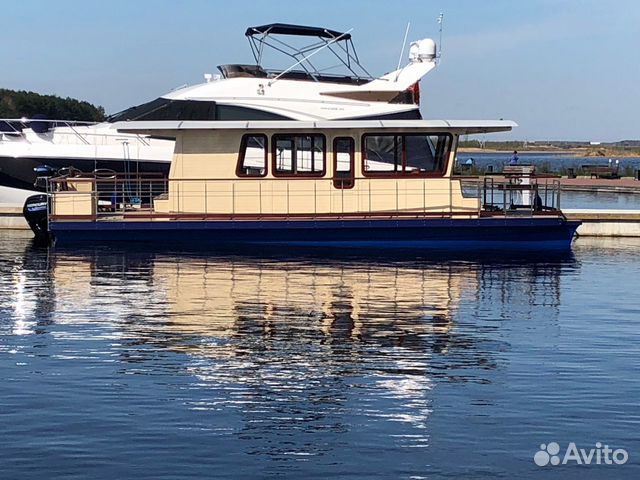 Катамаран 12 м, речная яхта