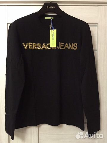 Лонгслив Versace Jeans, оригинал, новый р-рxl Лонгслив Versace Jeans, оригинал, новый р-рxl