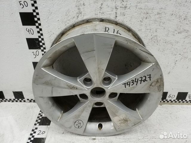 Диск колеса литой Skoda Octavia A7 R16 Диск колеса литой Skoda Octavia A7 R16
