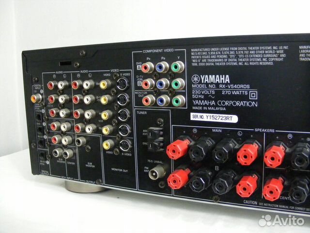 Ресивер Yamaha RX-540RDS + DVD + колонки Audio Prо Ресивер Yamaha RX-540RDS + DVD + колонки Audio Prо