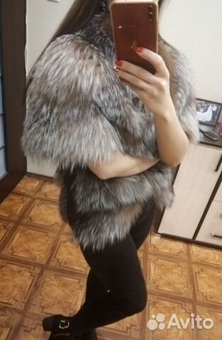 Жилет Шубка из чернобурки Жилет Шубка из чернобурки