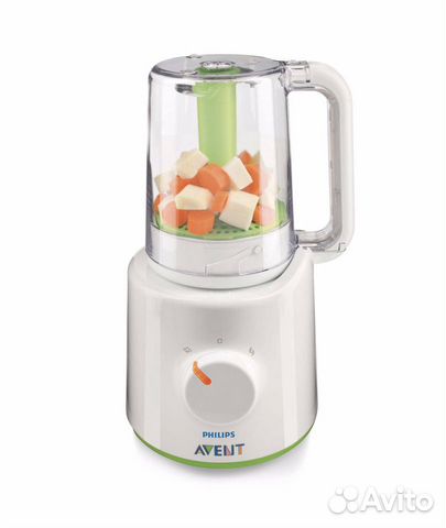 Блендер-пароварка Philips Avent, 2 в 1. SCF870/22