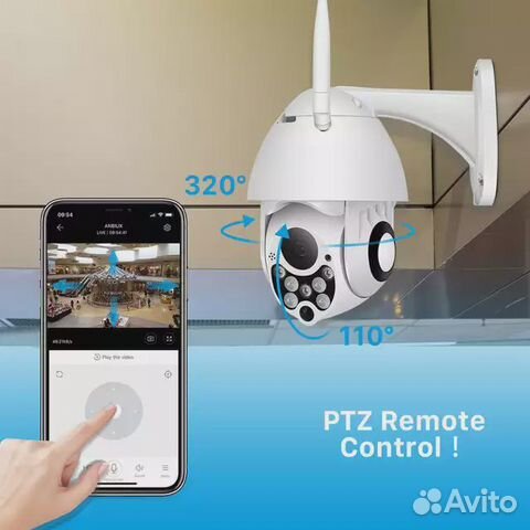 Поворотная ip camera
