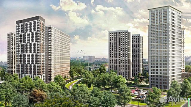 1-к квартира, 43.9 м², 18/21 эт.