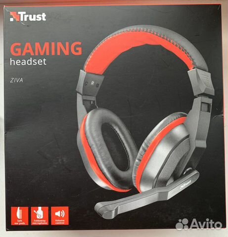 Kompyuternaya Garnitur Trust Ziva Gaming Headset Kupit V Rostove Na Donu Bytovaya Elektronika Avito