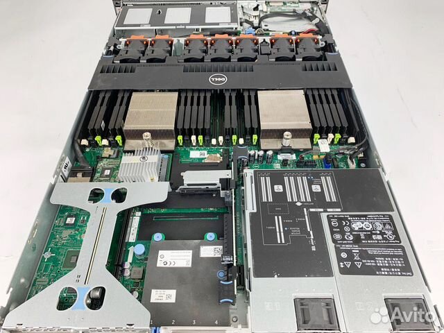 Сервер dell R620 8SFF 2x E5-2697v2 32GB