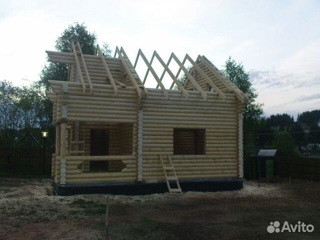 Сруб дома-бани 8х8 м. из оцб. доставка и сборка Сруб дома-бани 8х8 м. из оцб. доставка и сборка