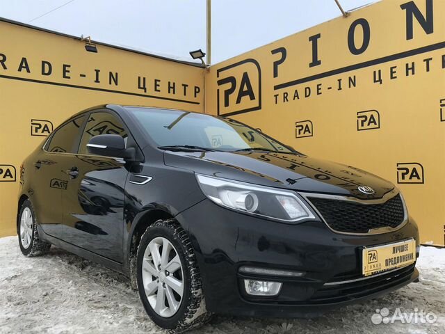 KIA Rio 1.6 МТ, 2015, 80 000 км