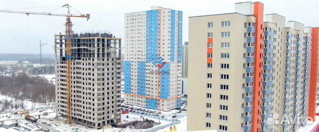 2-к квартира, 35.5 м², 6/27 эт.