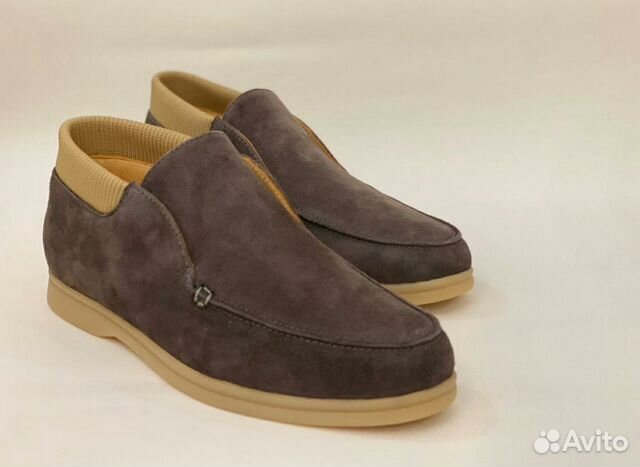 Лоферы замшевые Loro Piana Лоферы замшевые Loro Piana