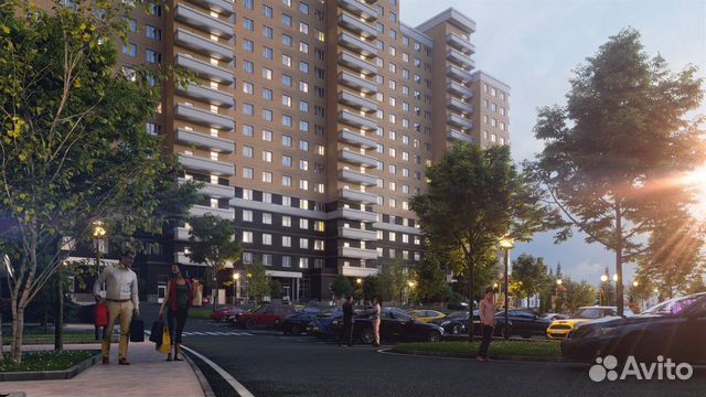 2-к квартира, 68.7 м², 2/25 эт.