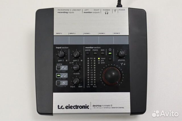 Звуковая карта tc electronic konnekt 6