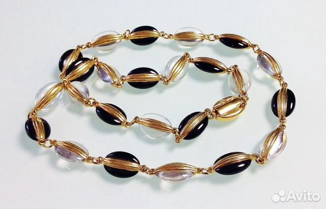 Винтажное колье Swarovski с кристаллами, 1980-е Винтажное колье Swarovski с кристаллами, 1980-е