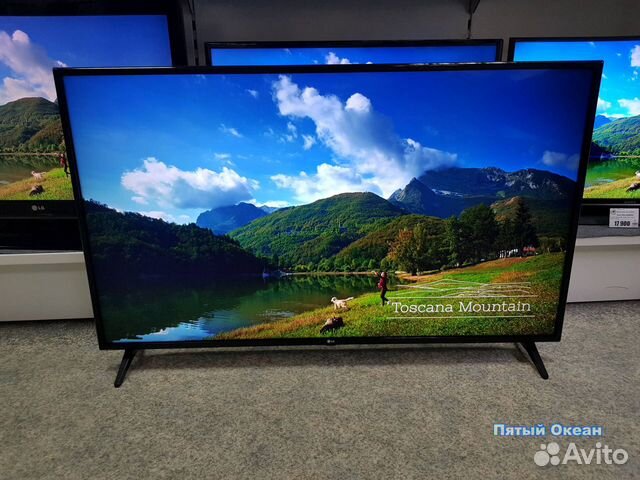 54.6' (139см) Телевизор LG 55UK6200PLA. Гарантия