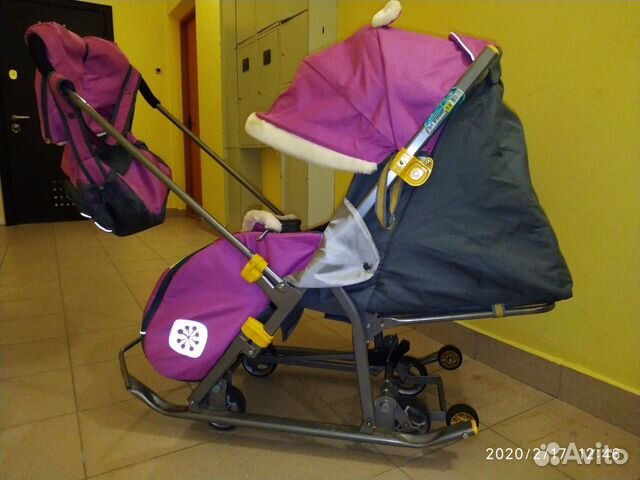 Коляска санки Ника 7-2