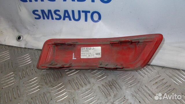 Катафот бампера задний левый Volvo C30 2.4 B5244S