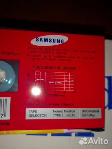 Аудиокассеты SAMSUNG
