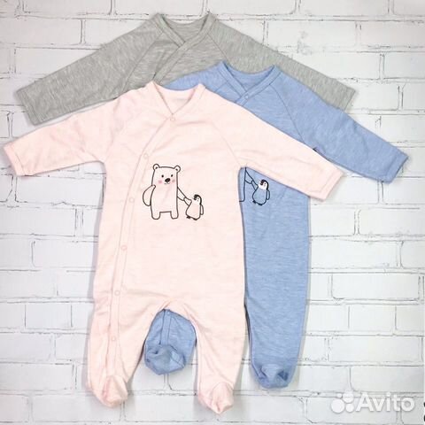 Новая детская одежда для новорожденных Новая детская одежда для новорожденных