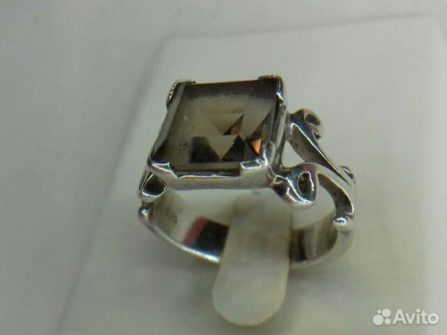 Серебро 925,Кольцо с Раухтопазом,Кольцо с Гранатом Серебро 925,Кольцо с Раухтопазом,Кольцо с Гранатом