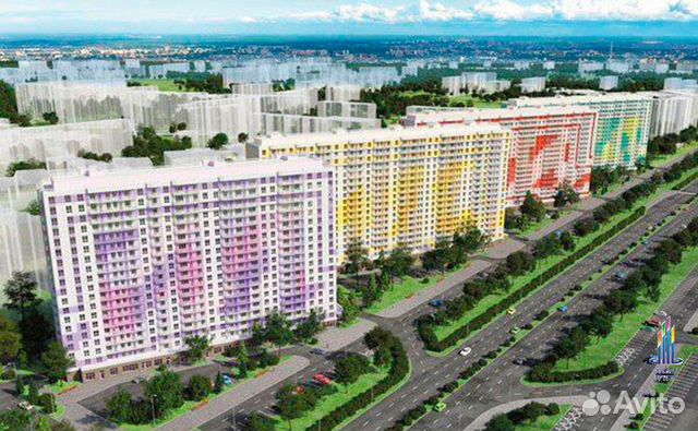 1-к квартира, 41.7 м², 15/19 эт.