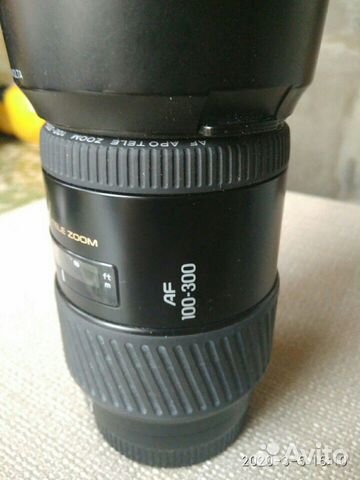 Объектив Minolta AF 100-300 APO tele zoom