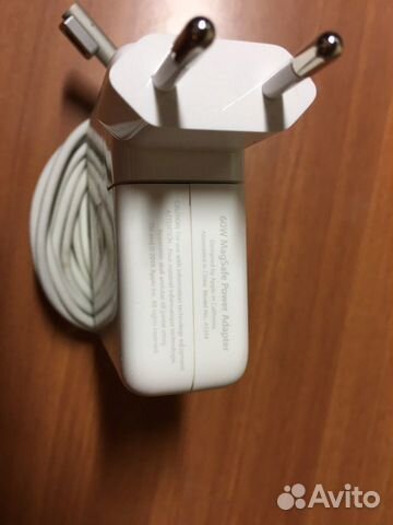 Оригинальное зарядное устройство для Mac 60W apple